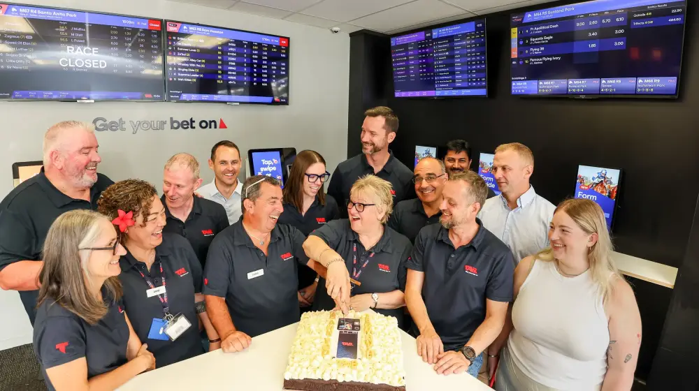 Entain Australia and New Zealand team at Manukau City TAB