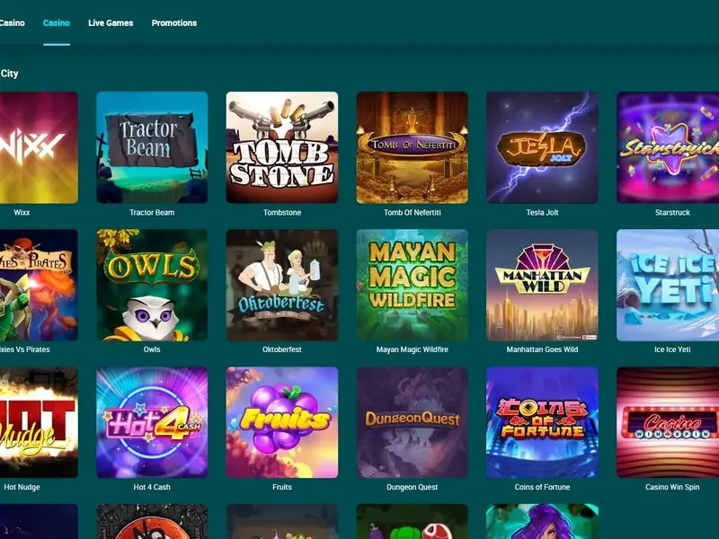 22Bet casino game interface representing a TechSolutions Group N.V. portfolio brand